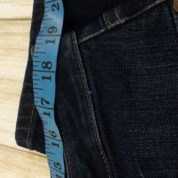 Rider by Lee Mid-Rise Bootcut Curvy Blue Jeans Waist 38" - Picture 15 of 16